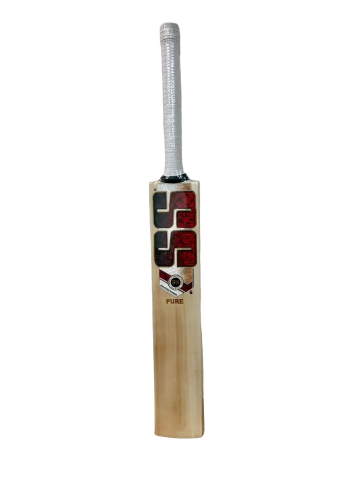 SS Players Reserve Pure English Willow Cricket Bat Size SH @ Front View