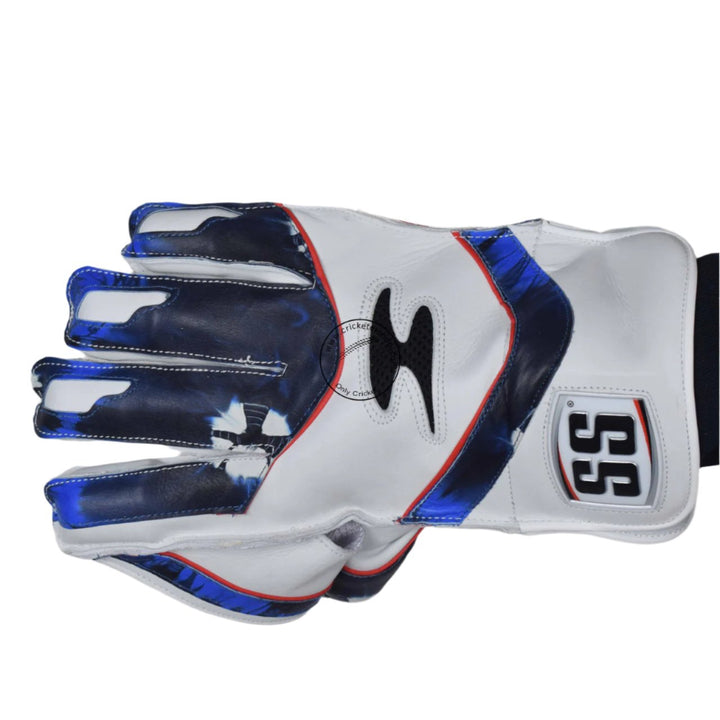 SS Players Series Cricket Wicket Keeping Gloves Mens Size @ Right Back View