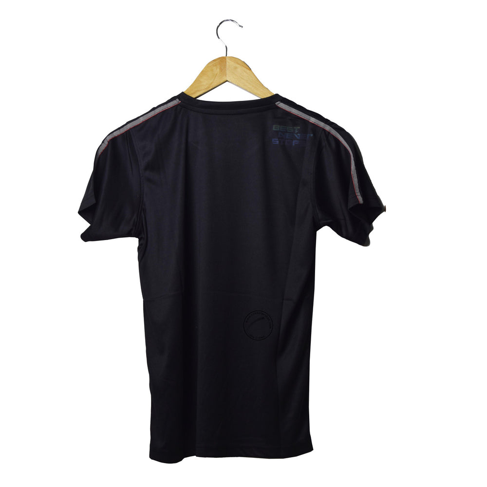 SS Pro Super T Shirt Round Neck Half Sleeves @ Back View