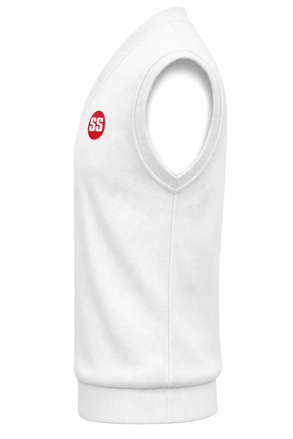 SS Professional Cricket V Shape Sweater Half Sleeves2front view2