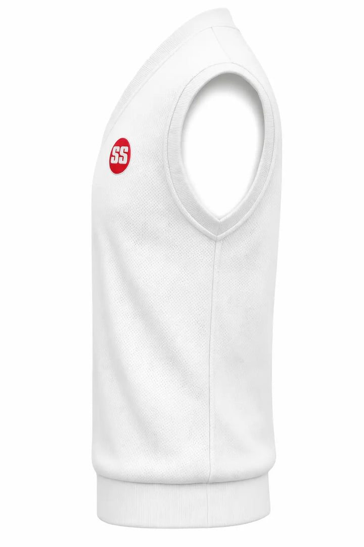 SS Professional Cricket V Shape Sweater Half Sleeves2front view2