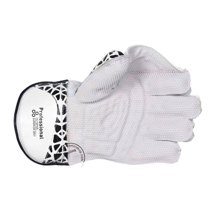 SS Professional Cricket Wicket Keeping Gloves @ Left Front View