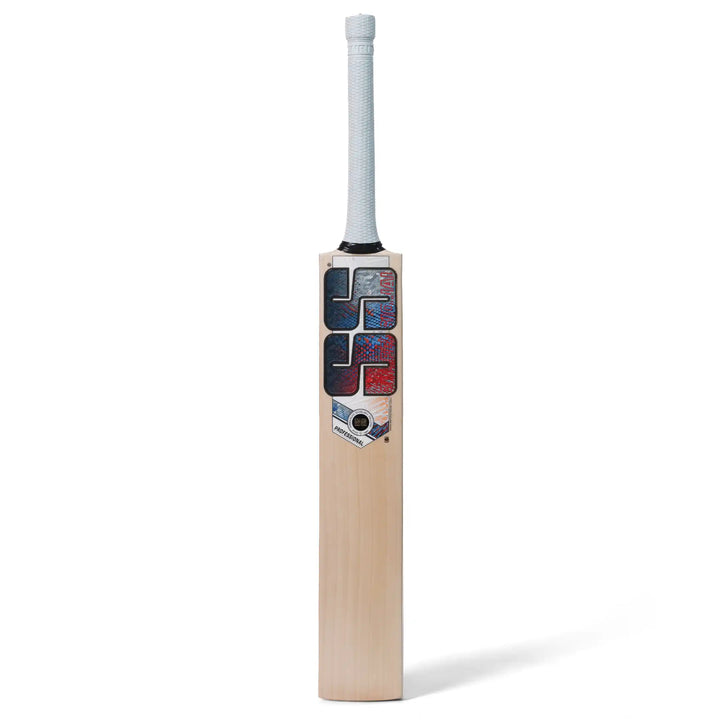 SS Professional English Willow Cricket Bat Size SH @ Front View