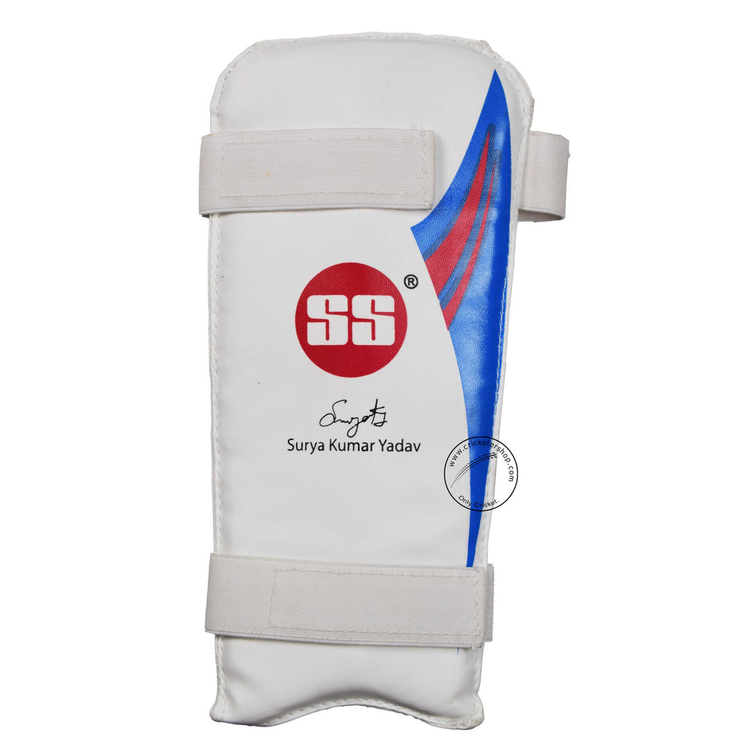 SS SKY Classic Kashmir Willow Cricket Kit @ Arm Guard Front View