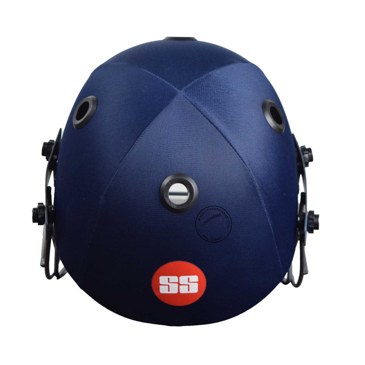 SS SKY Classic Kashmir Willow Cricket Kit @ Helmet Back View