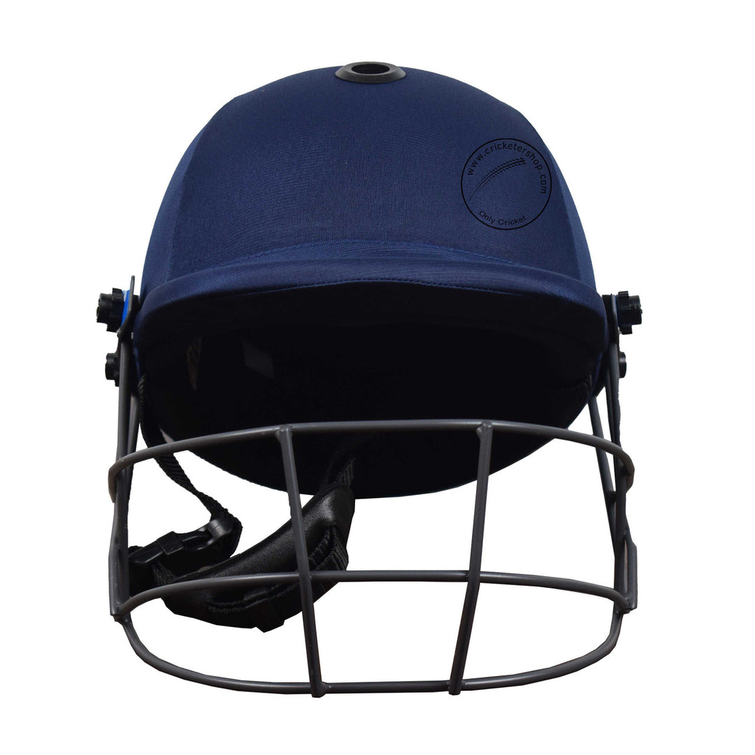 SS SKY Classic Kashmir Willow Cricket Kit @ Helmet Front View