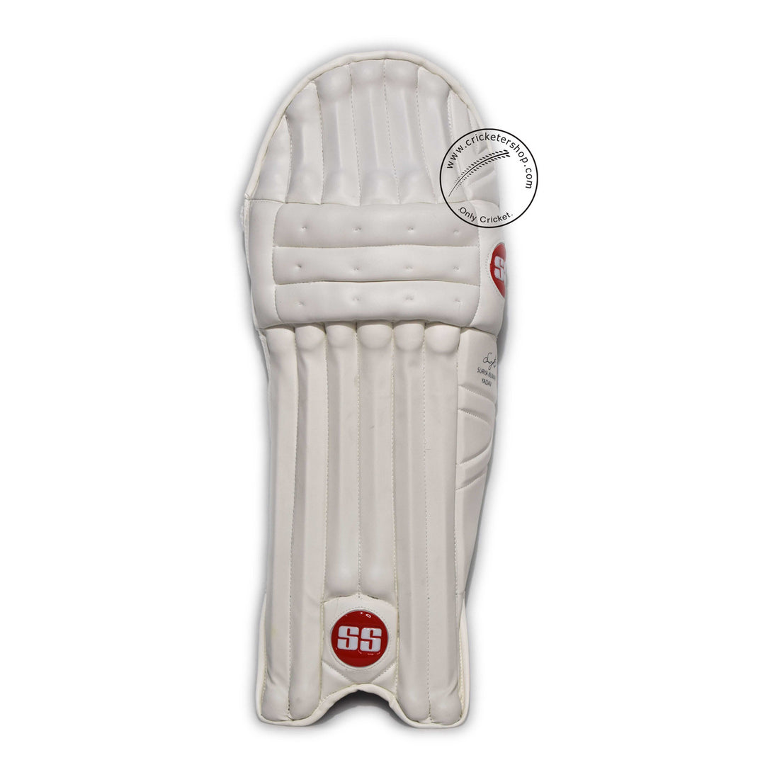 SS SKY Full Complete Cricket Kit with English Willow Bat Size @ Pads View Front