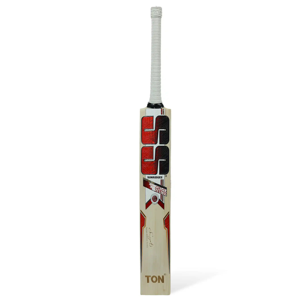 SS SKY Smasher English Willow Cricket Bat Size SH@FRONT VIEW7
