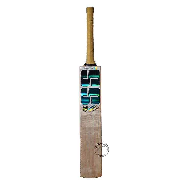 SS SKY Thunder Kashmir Willow Cricket Bat Size SH @ Front View