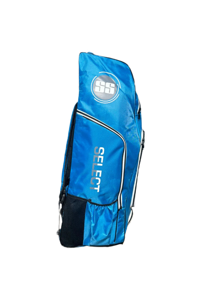 SS Select Duffle Teal/ Blue / Black Duffle Cricket Kit Bag@front view 2