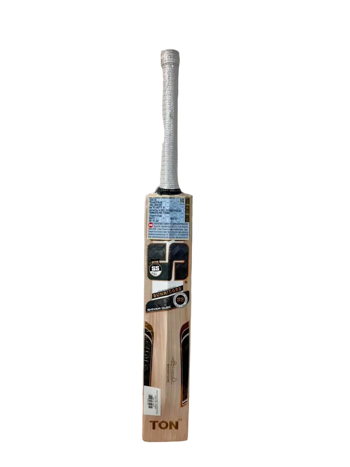 SS Shivam Dube Limited Edition English Willow Cricket Bat Size SH@front view3