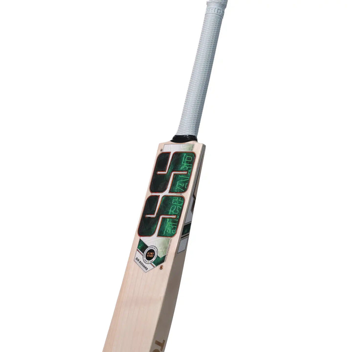 SS Sir Richard English Willow Cricket Bat Size SH @ Face View