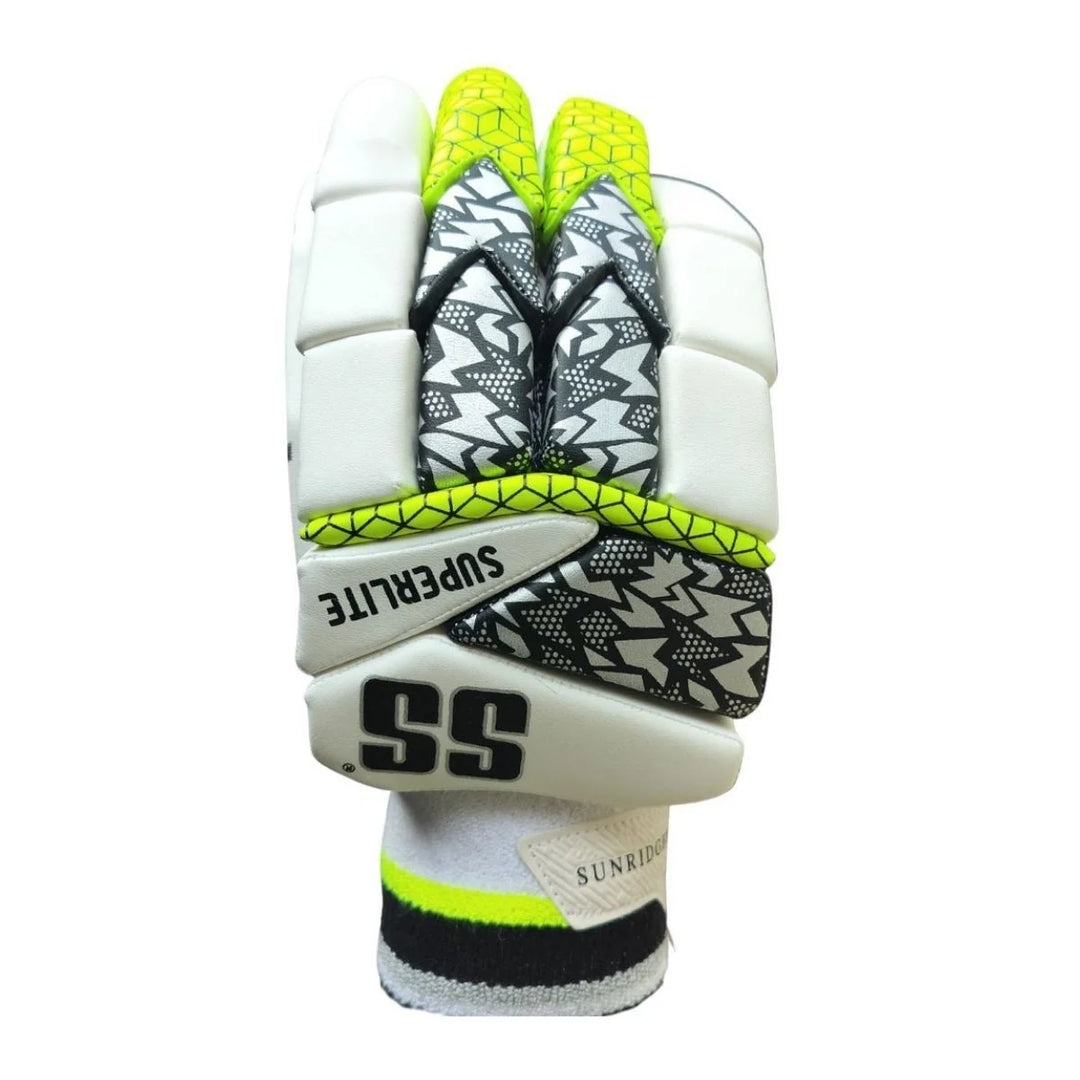 SS Super Lite  Cricket Batting Gloves @ Left Back View