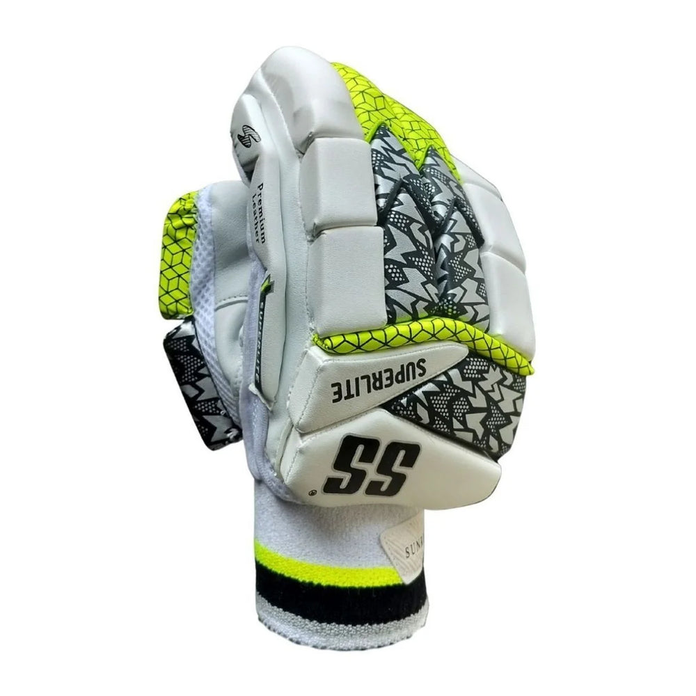 SS Super Lite  Cricket Batting Gloves @ Right Back View