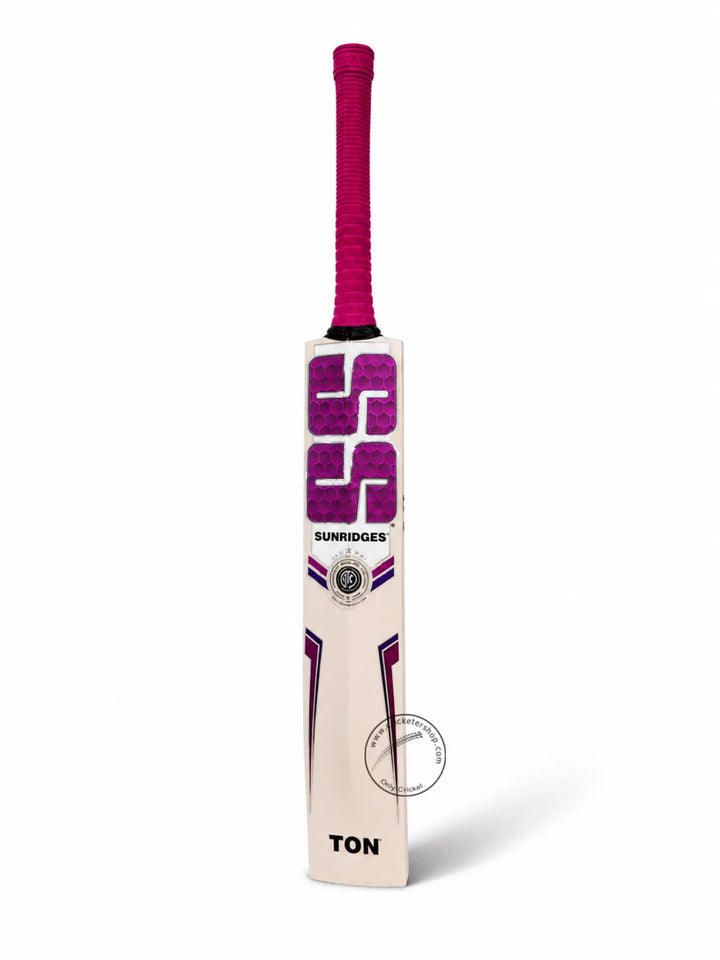 SS Super Power English Willow Cricket Bat Size SH @ Back View