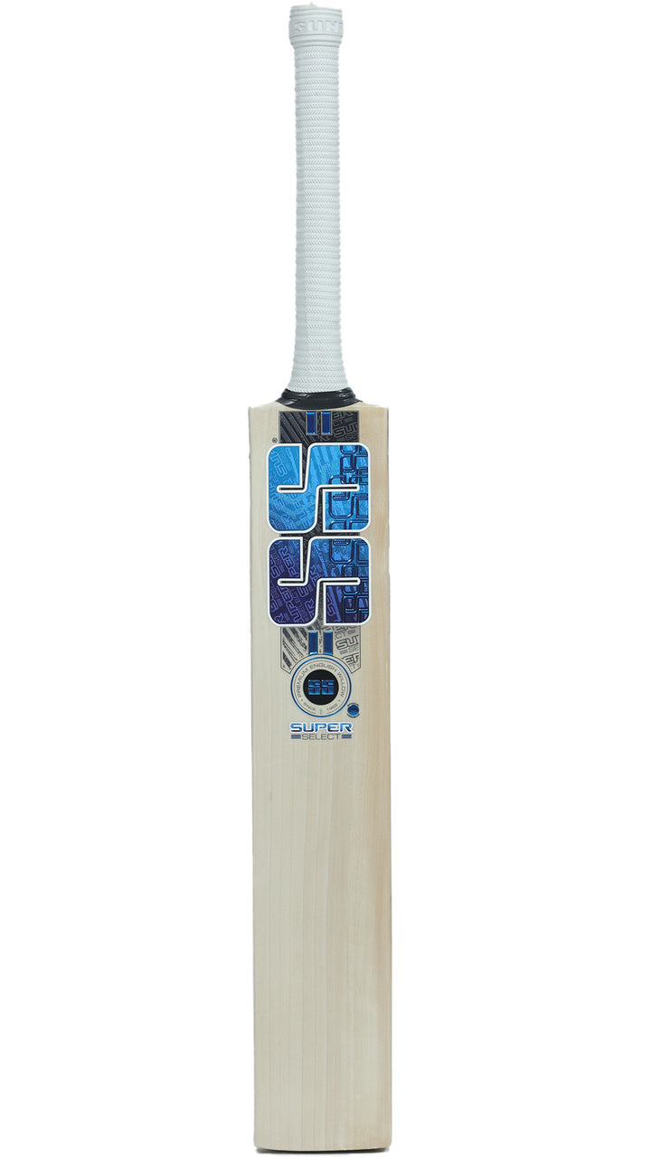 SS Super Select English Willow Cricket Bat Size SH@front view