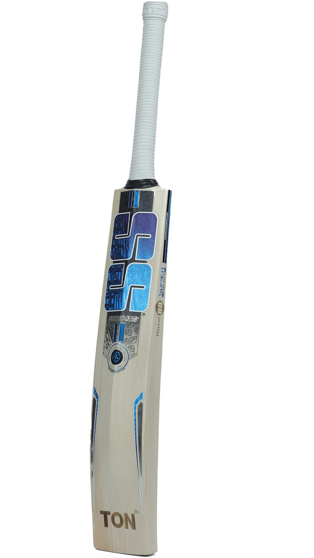 SS Super Select English Willow Cricket Bat Size SH@front view6