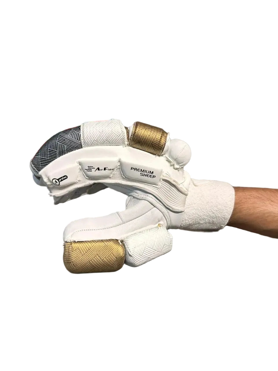 SS Super Test New Cricket Batting Gloves Mens Size@front view2