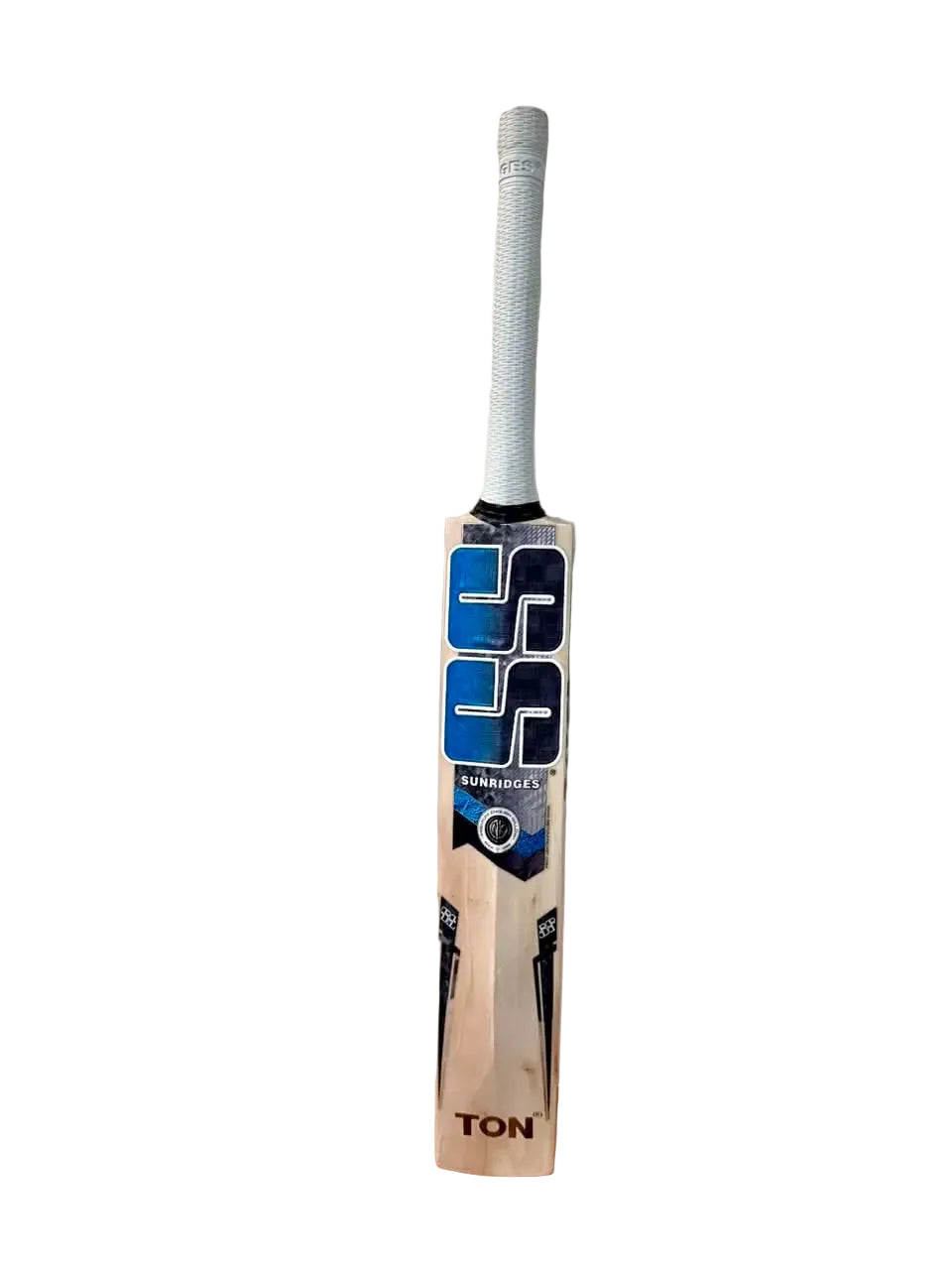 SS T20 Blast Blue English Willow Cricket Bat Size SH @ Back View