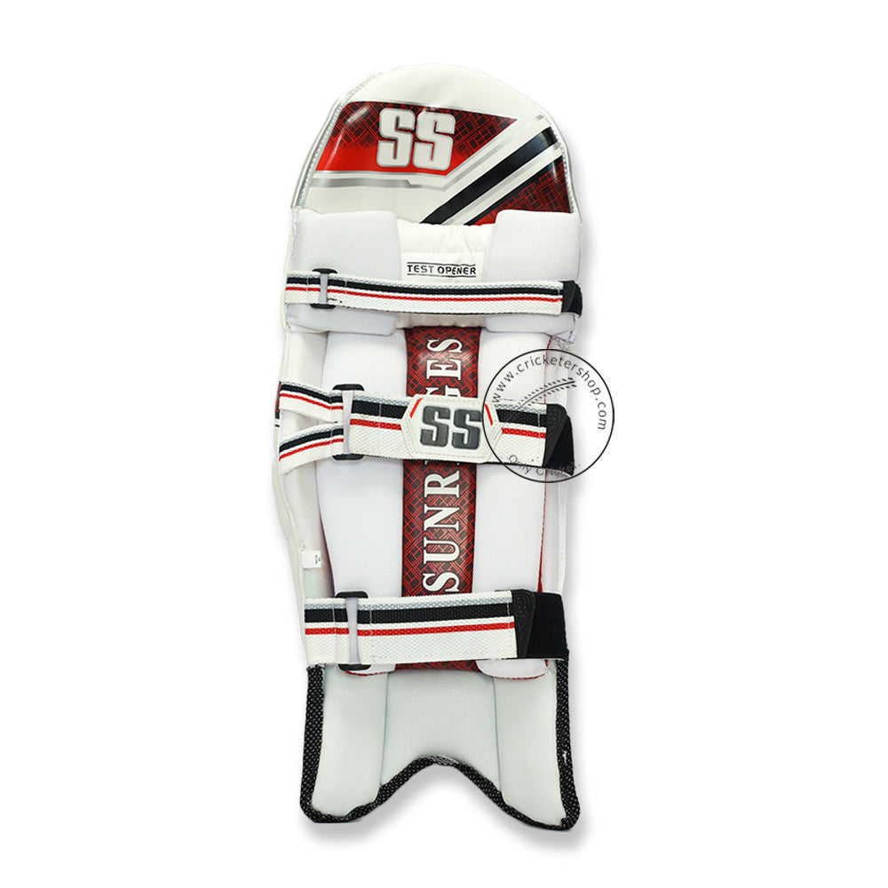 SS Test Opener Cricket Batting Leg Guard Pads @ Back View