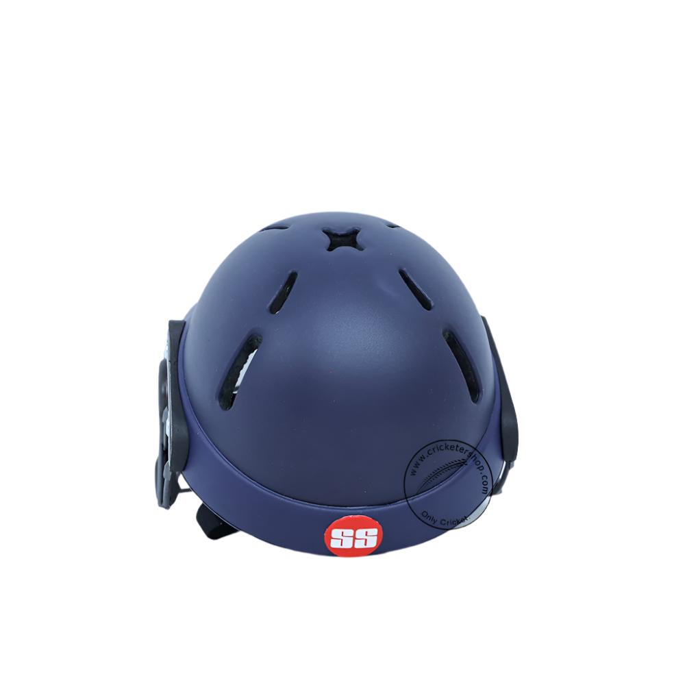 SS The Albion Cricket Helmet Size @ Back View