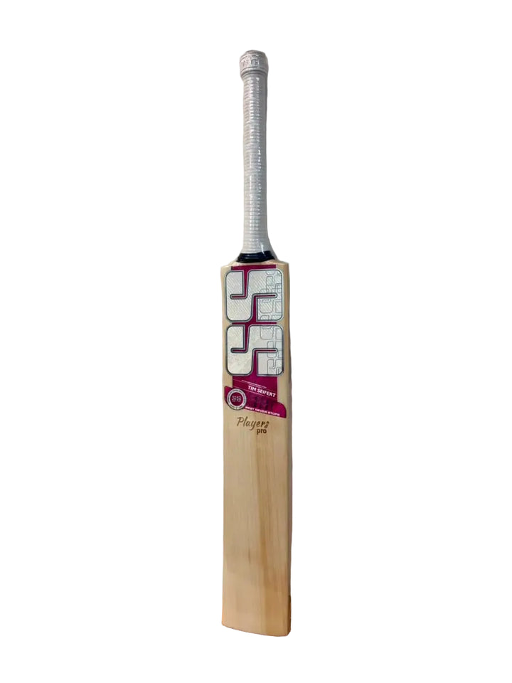 SS Tim Seifert English Willow Cricket Bat Size SH @ Front View