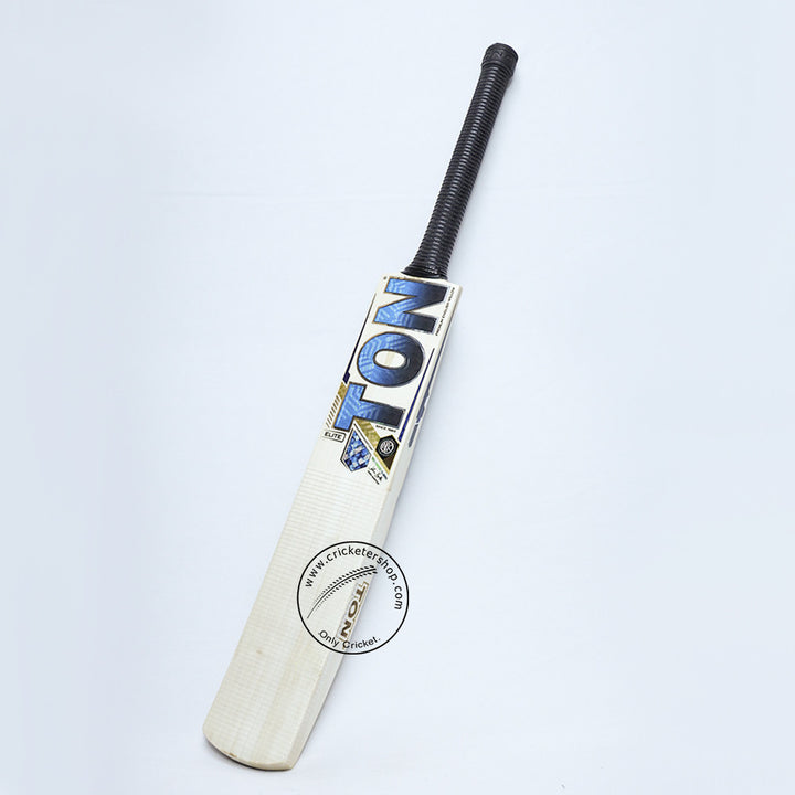 SS Ton Elite English Willow Cricket Bat Size @ Front View