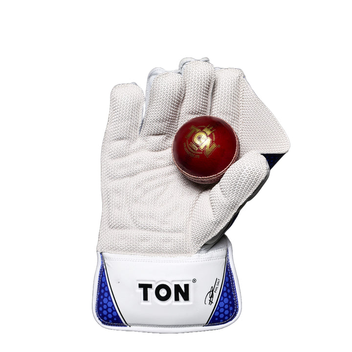 SS Ton Glory Wicket Keeping Gloves Mens Size @ Right Front View