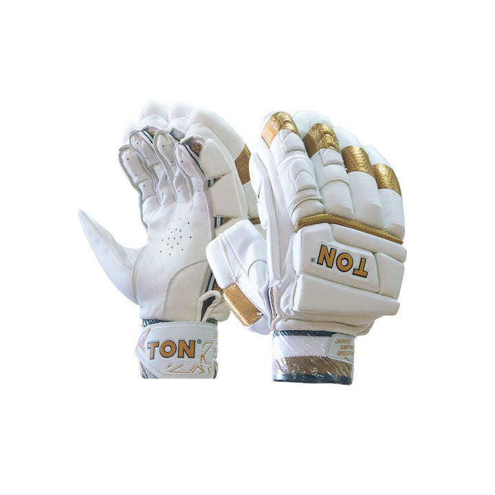 SS Ton Gold Edition Cricket Batting Gloves Mens Size @ Composite View