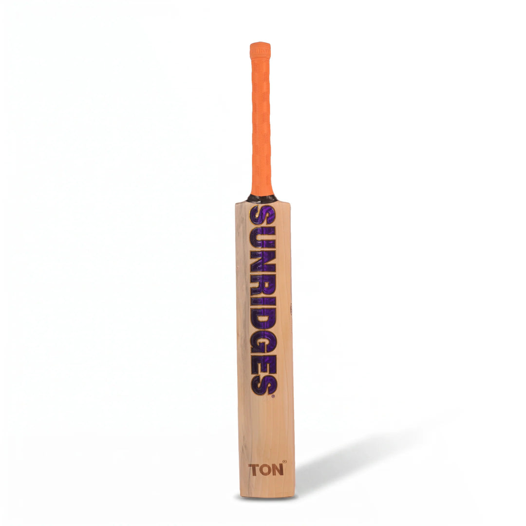 SS Vintage Blue English Willow Cricket Bat Size SH @ Back View 2