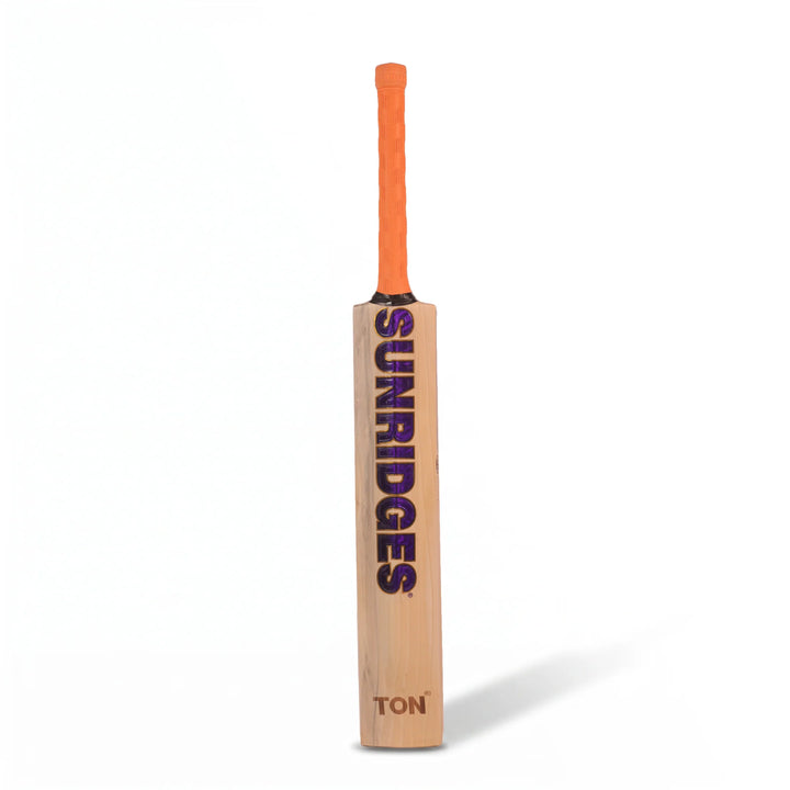 SS Vintage Blue English Willow Cricket Bat Size SH @ Back View 2