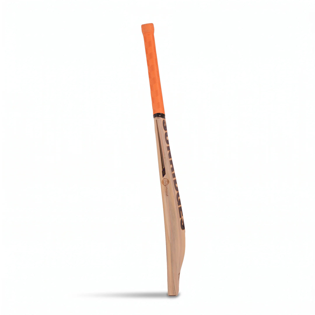SS Vintage Blue English Willow Cricket Bat Size SH @ Side View 2