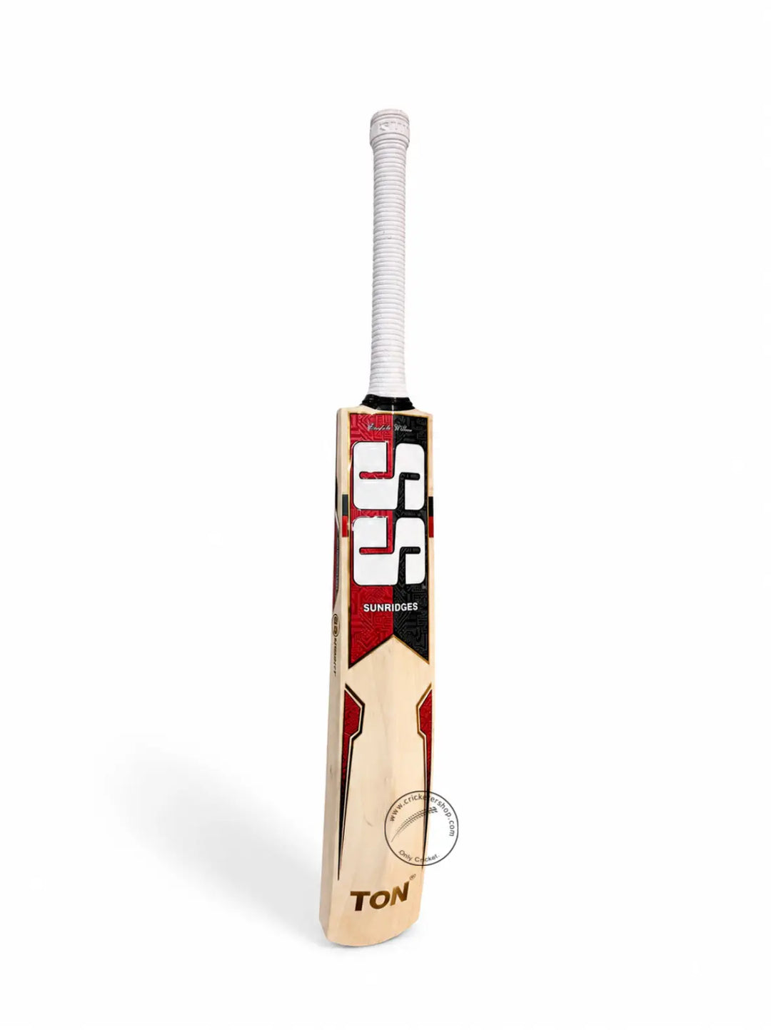 SS Vintage Pro English Willow Cricket Bat Size SH @ Back View