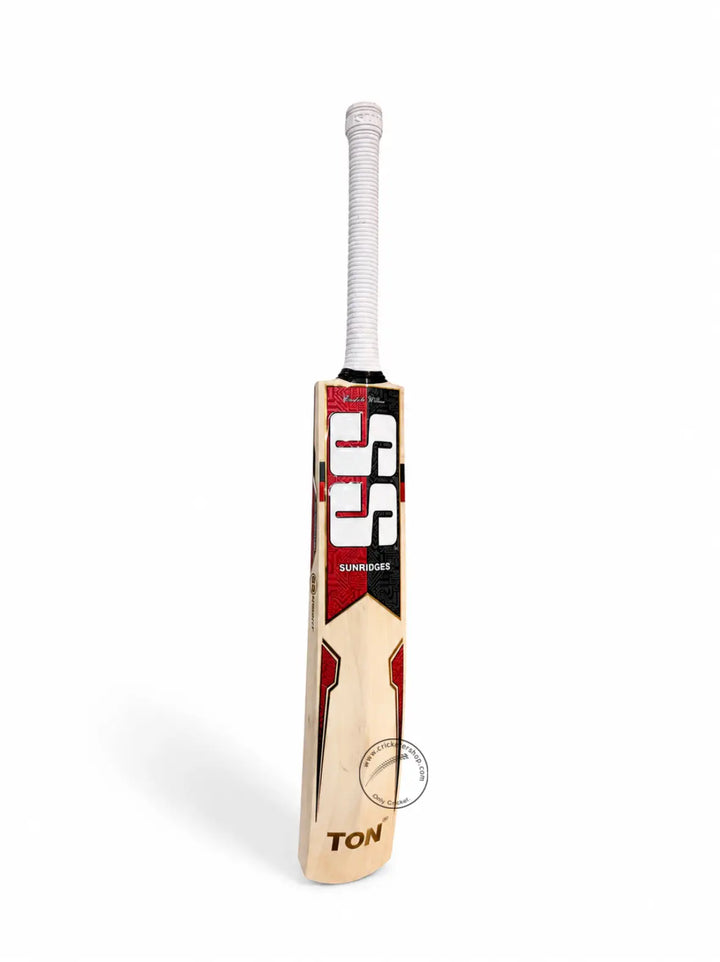 SS Vintage Pro English Willow Cricket Bat Size SH @ Back View