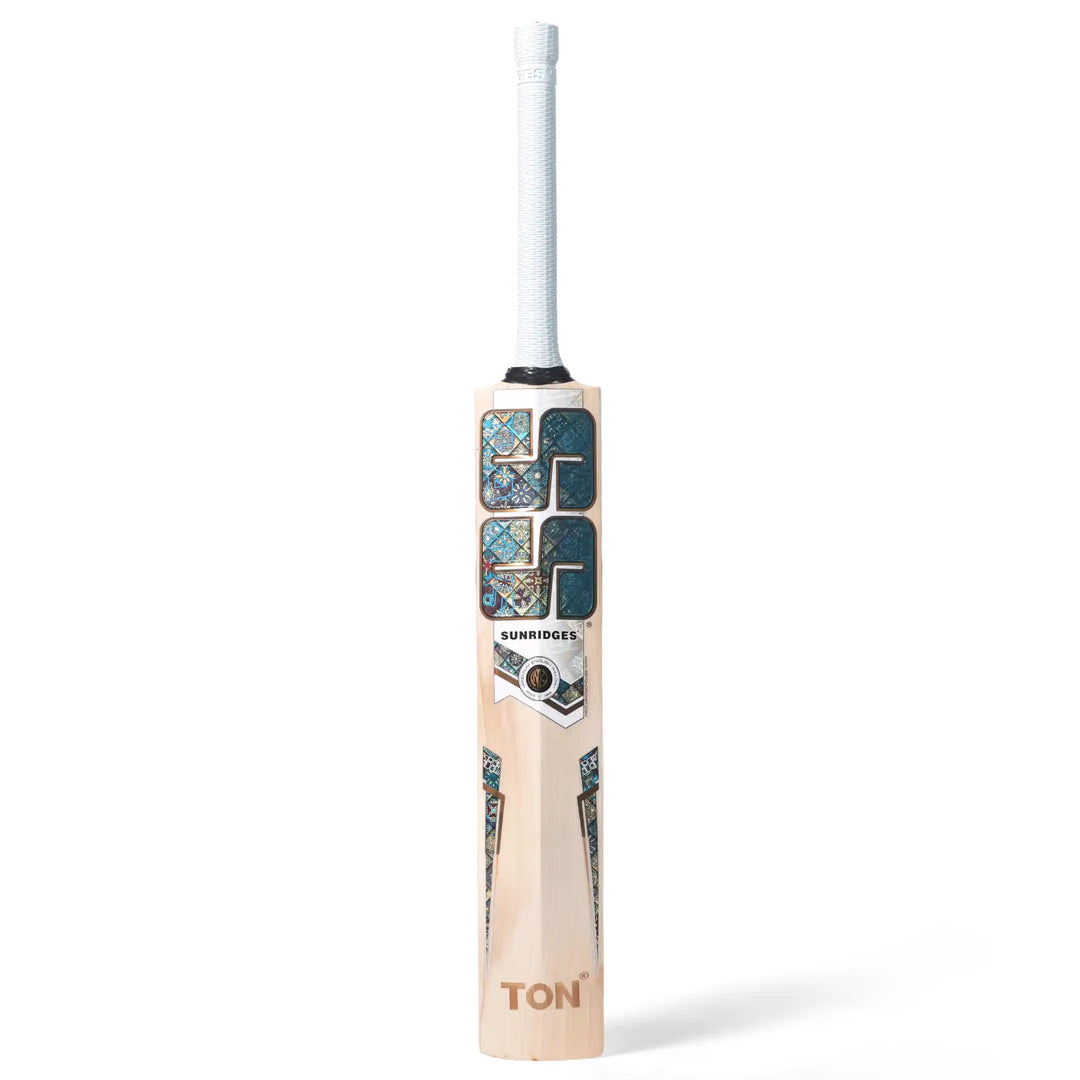 SS Waves English Willow Cricket Bat Size SH@front view11
