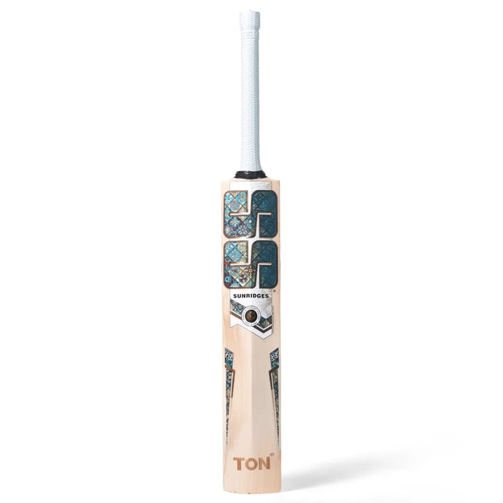 SS Waves English Willow Cricket Bat Size SH@front view11