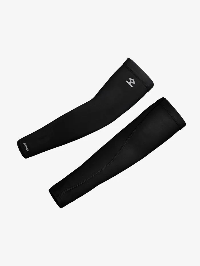 Shery Performance Cricket Batting Arm Sleeves Black@Both Side View