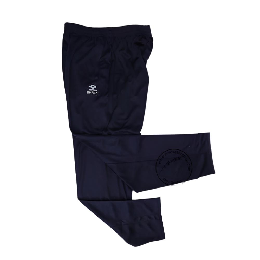 Shrey Premium Cricket Navy Coloured Trouser Size@Side View