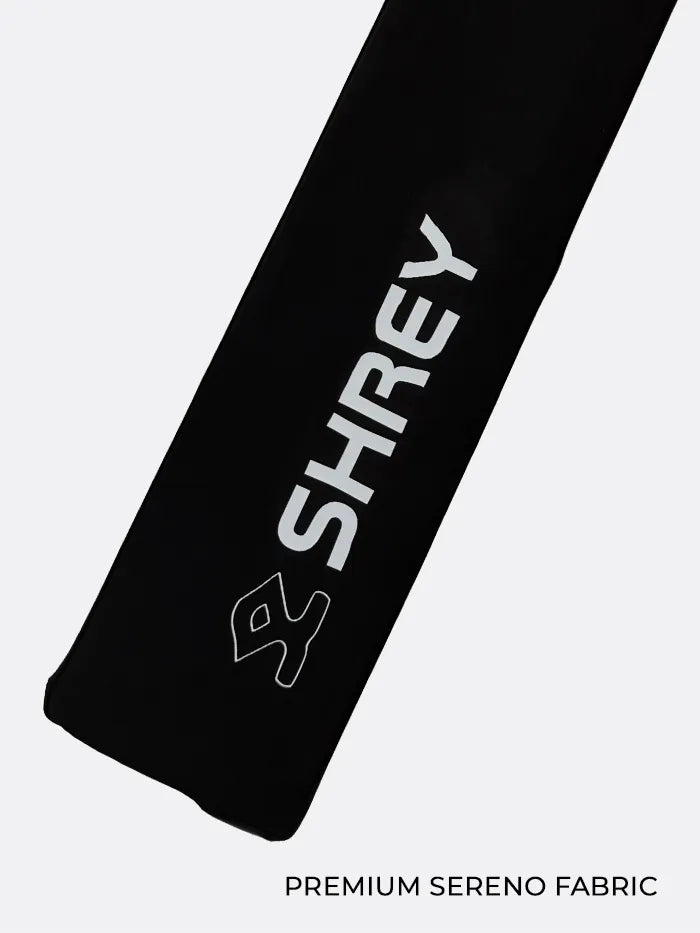Shrey Flux Cricket Bat Skin Black @ Side View 3