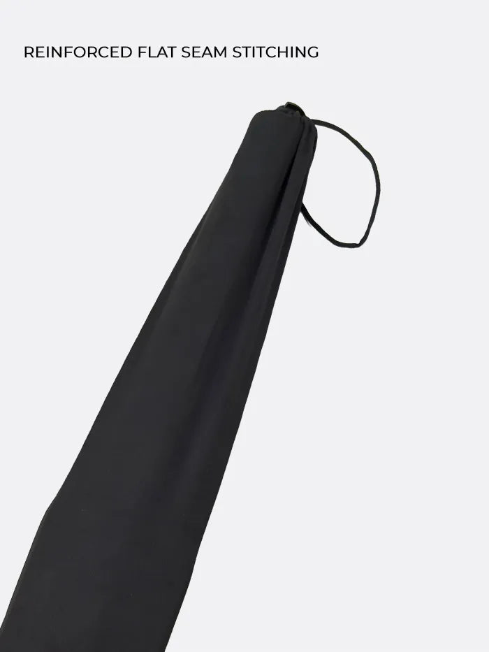 Shrey Flux Cricket Bat Skin Black @ Side View 4