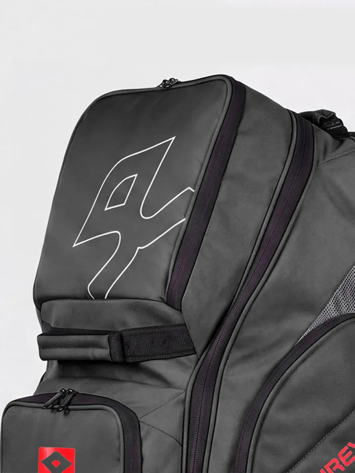 Shrey Legacy Duffle Wheelie 120 Cricket Kit Bag Colour @ Top Black View