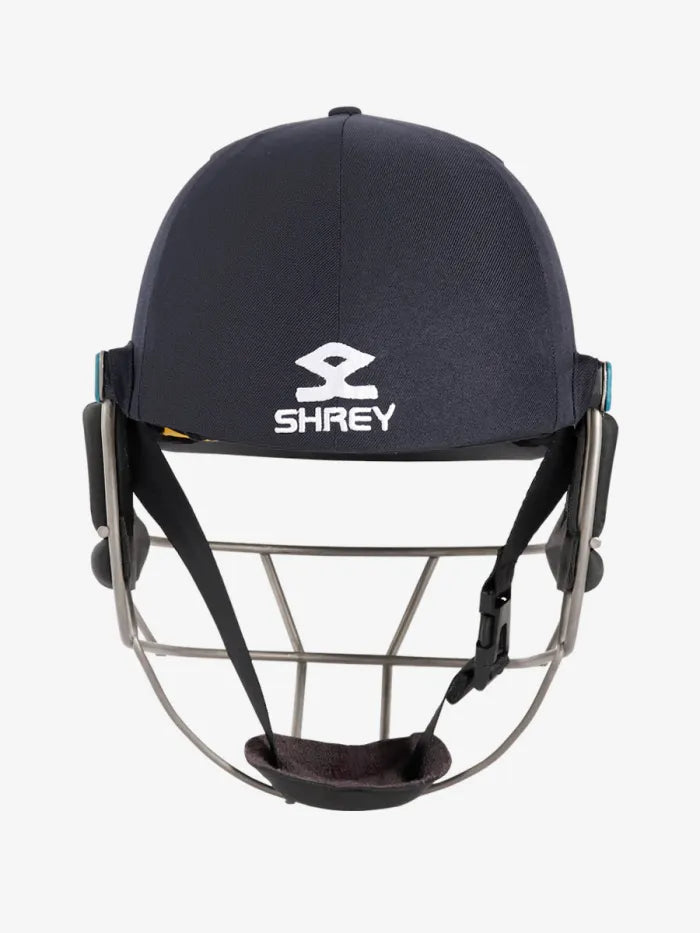 Shrey Master Class Air 2.0 Titanium Grill Cricket Helmet Size@front view3