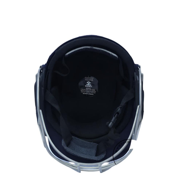 Shrey Master Class Air Titanium Grill Cricket Helmet Mens and Boys Size @ Inside View