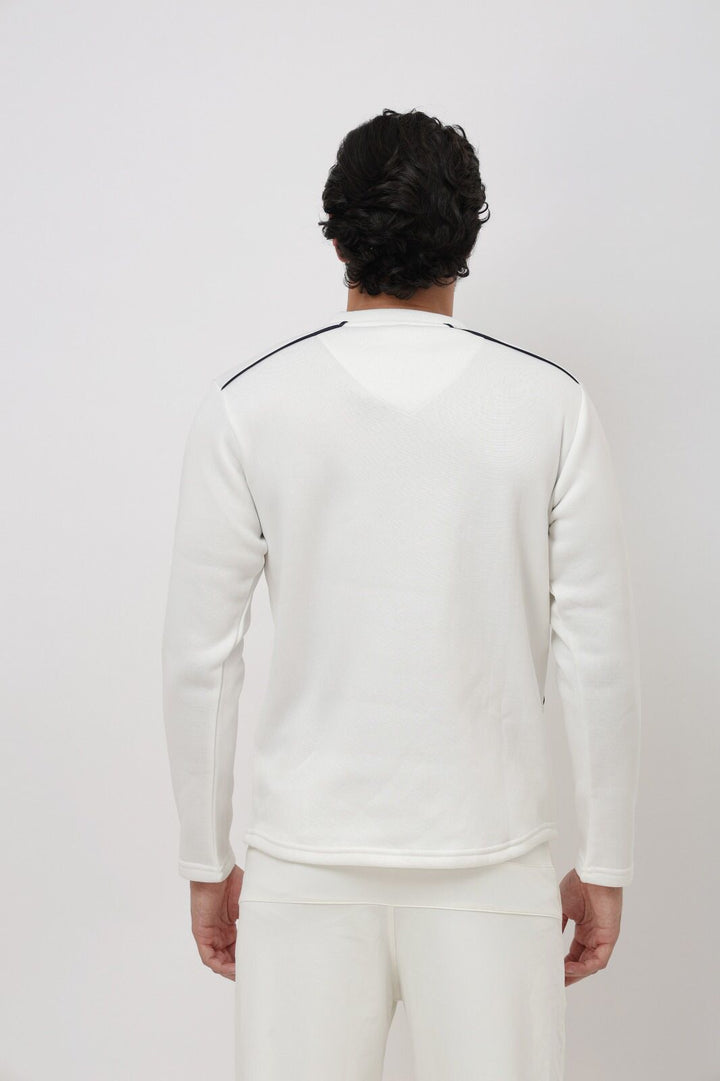 Shrey Match Cricket Sweater Long Sleeves @ Back View 2