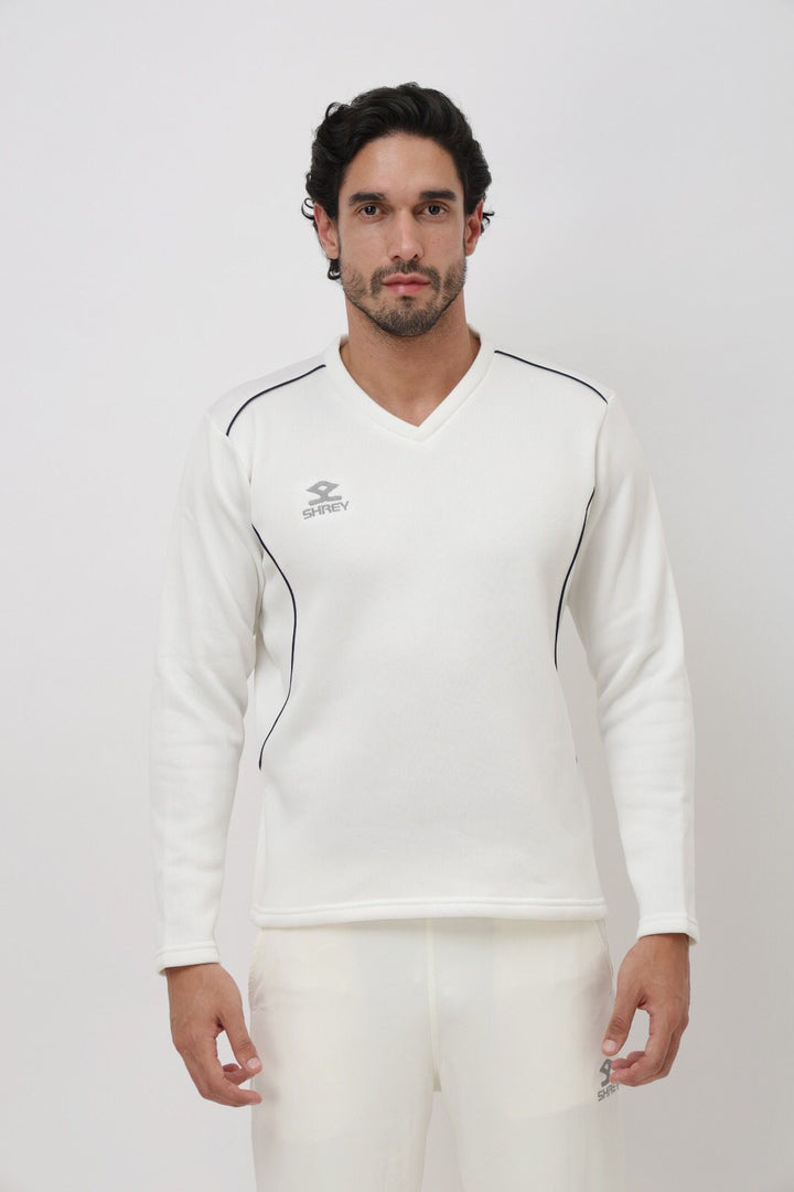 Shrey Match Cricket Sweater Long Sleeves @ Front View 4