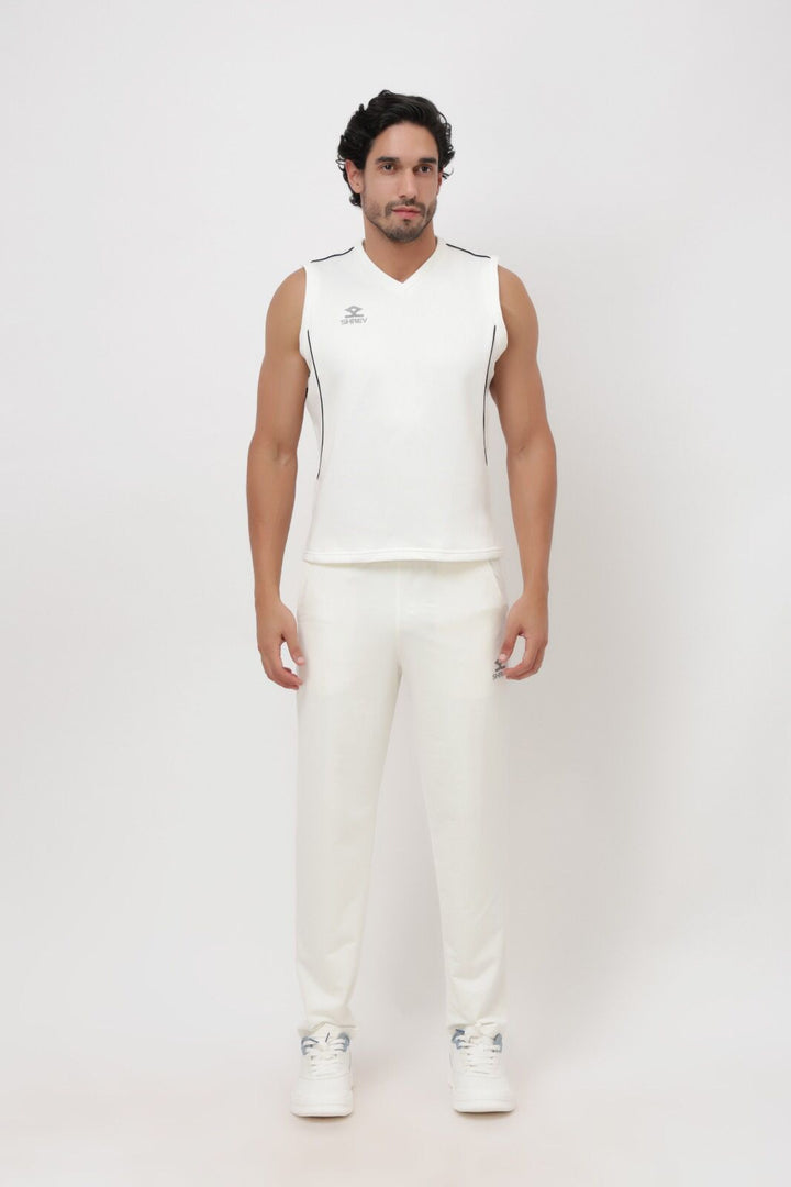 Shrey Match Cricket Sweater Sleeveless @ Front View 3