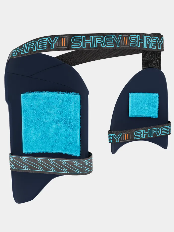 Shrey Meta VR Cricket Batting Combo Thigh Guard Navy Blue Size @ Inside View 3