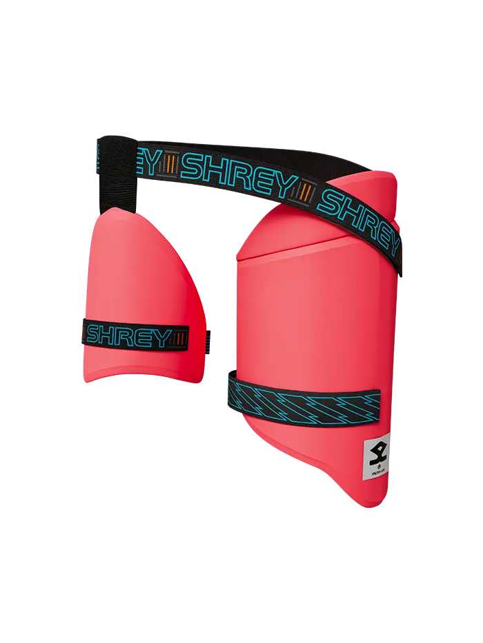 Shrey Meta VR Cricket Batting Combo Thigh Guard Radiant Red @ Composite View 1