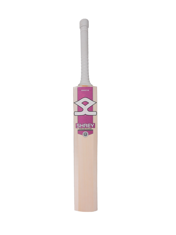 Shrey Momentum English Willow Cricket Bat Size SH@front view