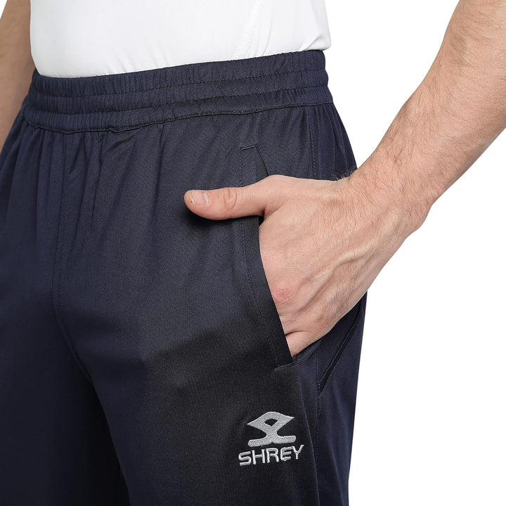 Shrey Premium Cricket Navy Coloured Trouser Size@FRONT VIEW4